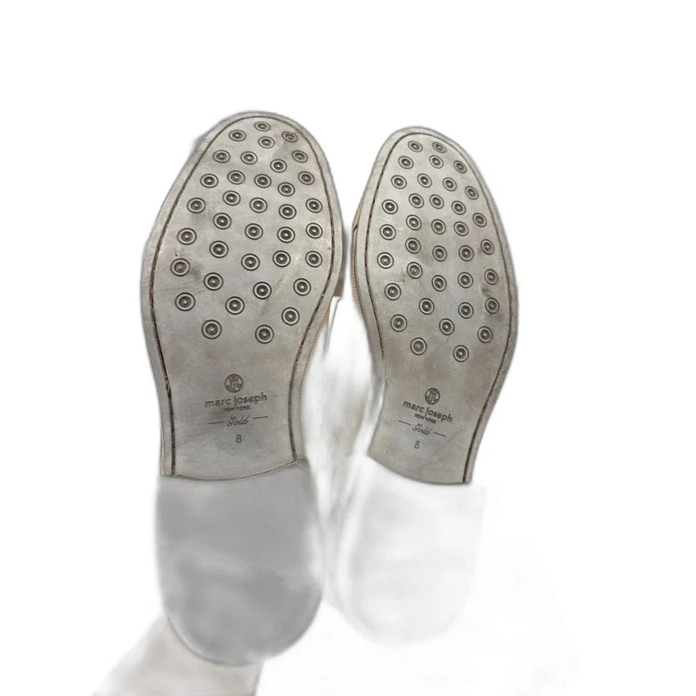 NIB Marc Jacobs Gold Downing St Taupe Men's Lace up Oxford Size 8